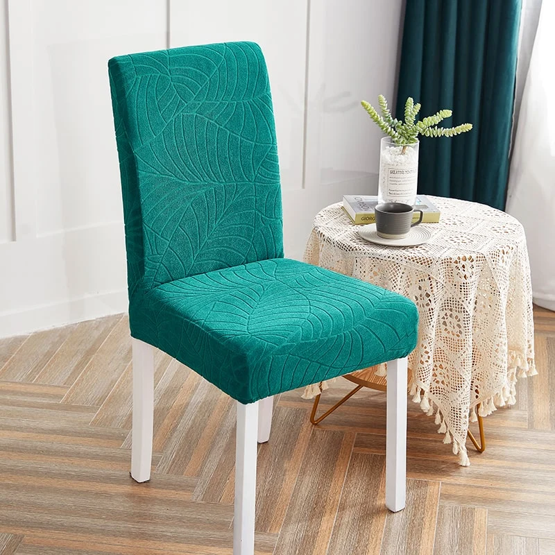 Housse de Chaise Imperméable Feuille Blue Chill