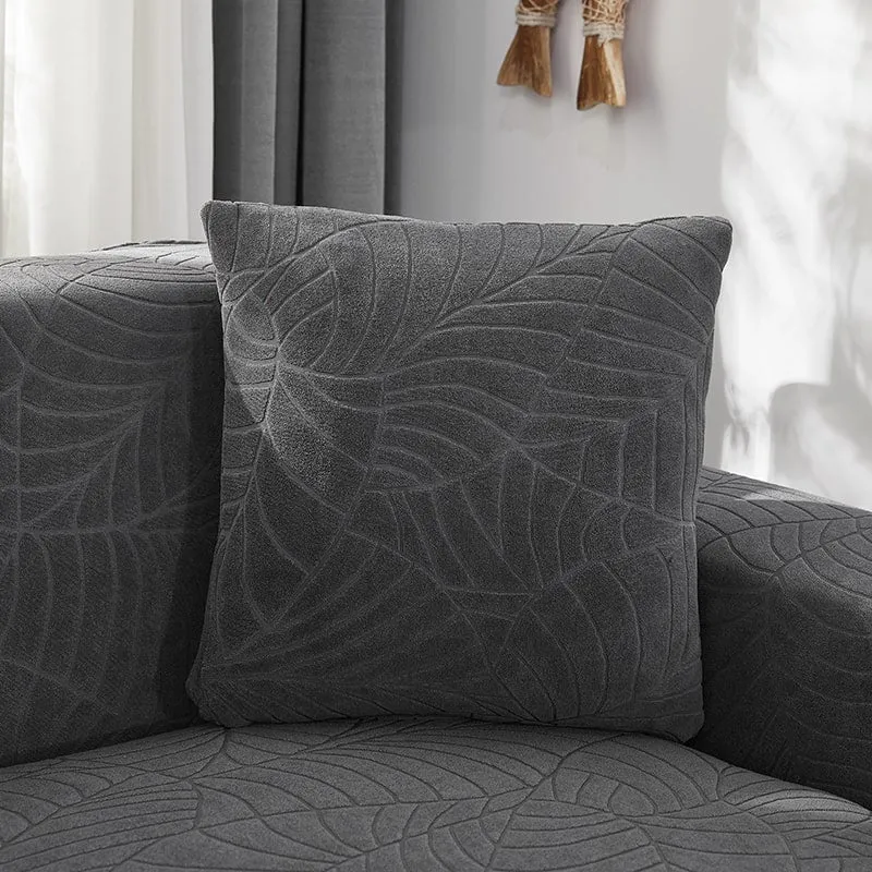 Housse de Canapé d'Angle Imperméable Gris Anthracite
