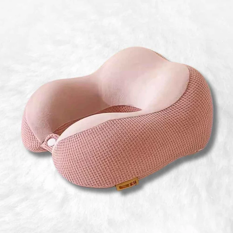 Coussin de Voyage Voiture rose !