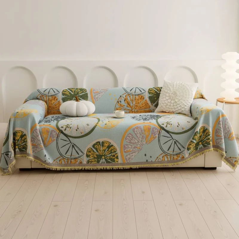 Plaid pour Canapé en Jacquard – 350 g/m²