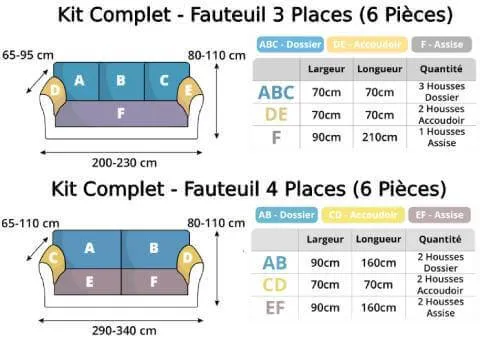 Housse de Canapé Ultra Douce en Fausse Fourrure - Marron