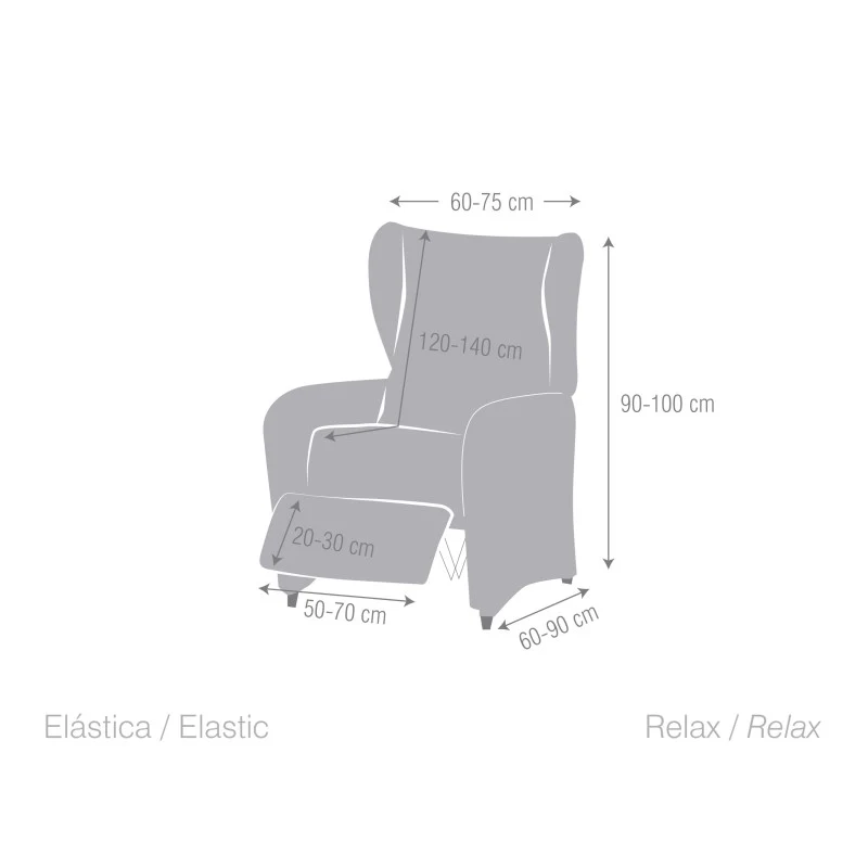 Housse Elastique de Fauteuil Relax Ontario