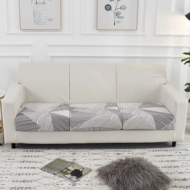 Housse Triangle Scandinave pour Coussin d'Assise de Canapé