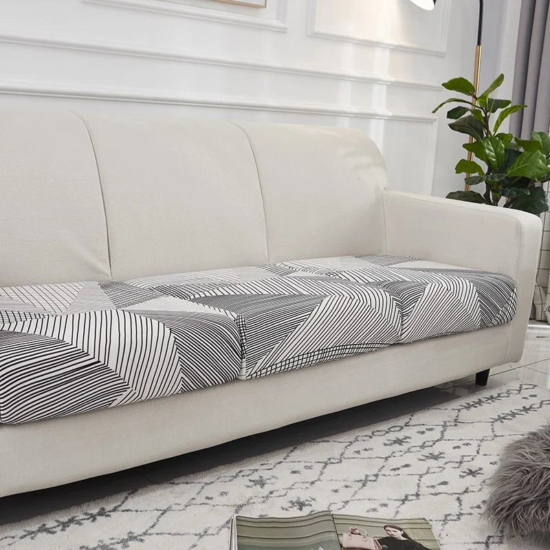 Housse Triangle Scandinave pour Coussin d'Assise de Canapé