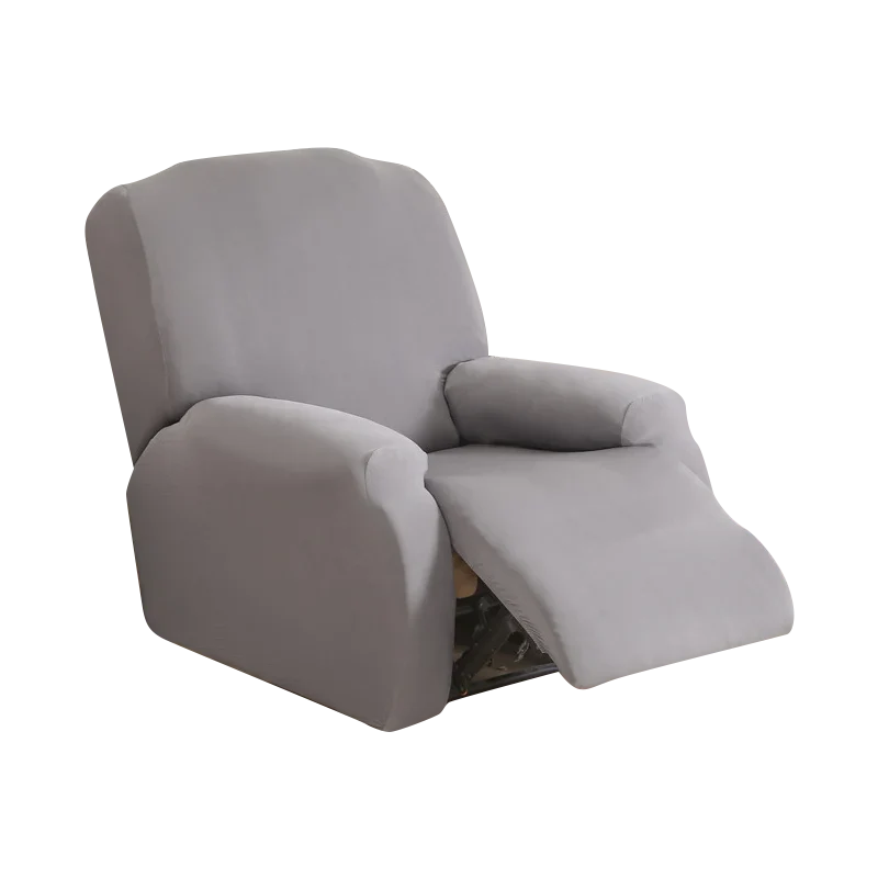 Housse de fauteuil & canapé relax inclinable – couleurs unies