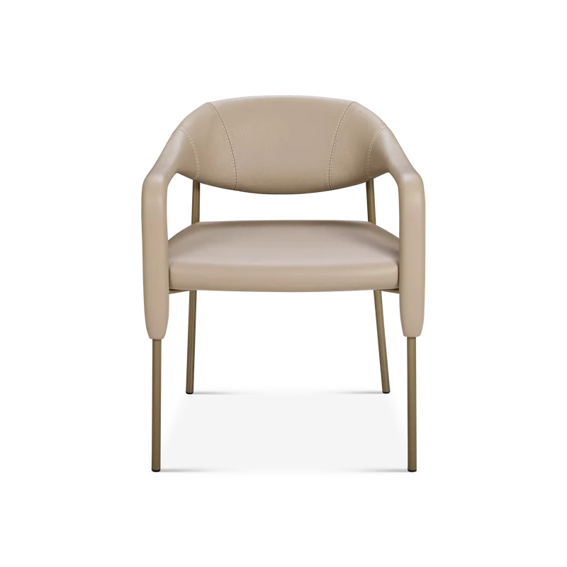Spider - Leather Dining Chair by Gamma