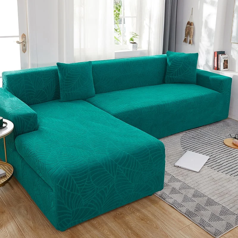 Housse de Canapé d'Angle Imperméable Blue Chill