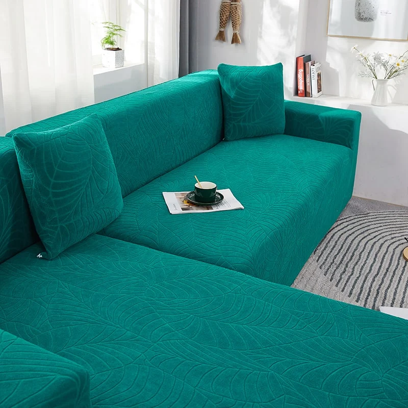 Housse de Canapé d'Angle Imperméable Blue Chill