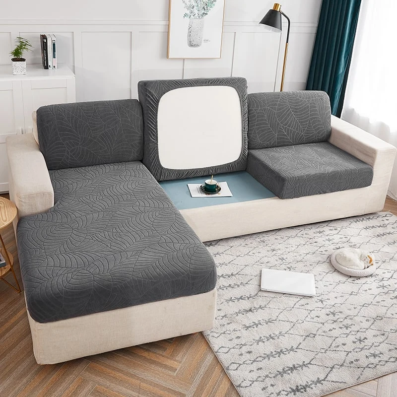 Housse Imperméable Gris anthracite pour coussin de Canapé