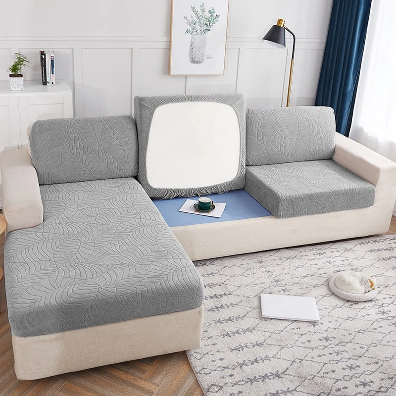 Housse Imperméable Gris clair pour coussin de Canapé