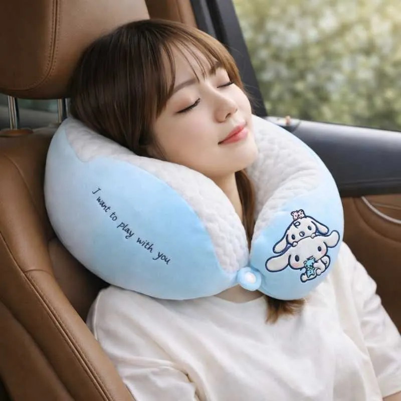 Coussin de Voyage Mignon bleu !
