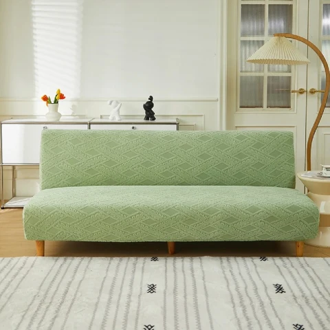Housse pour clic clac en jacquard - pistache