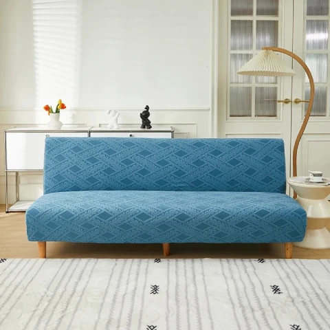 Housse pour clic clac en jacquard - bleu