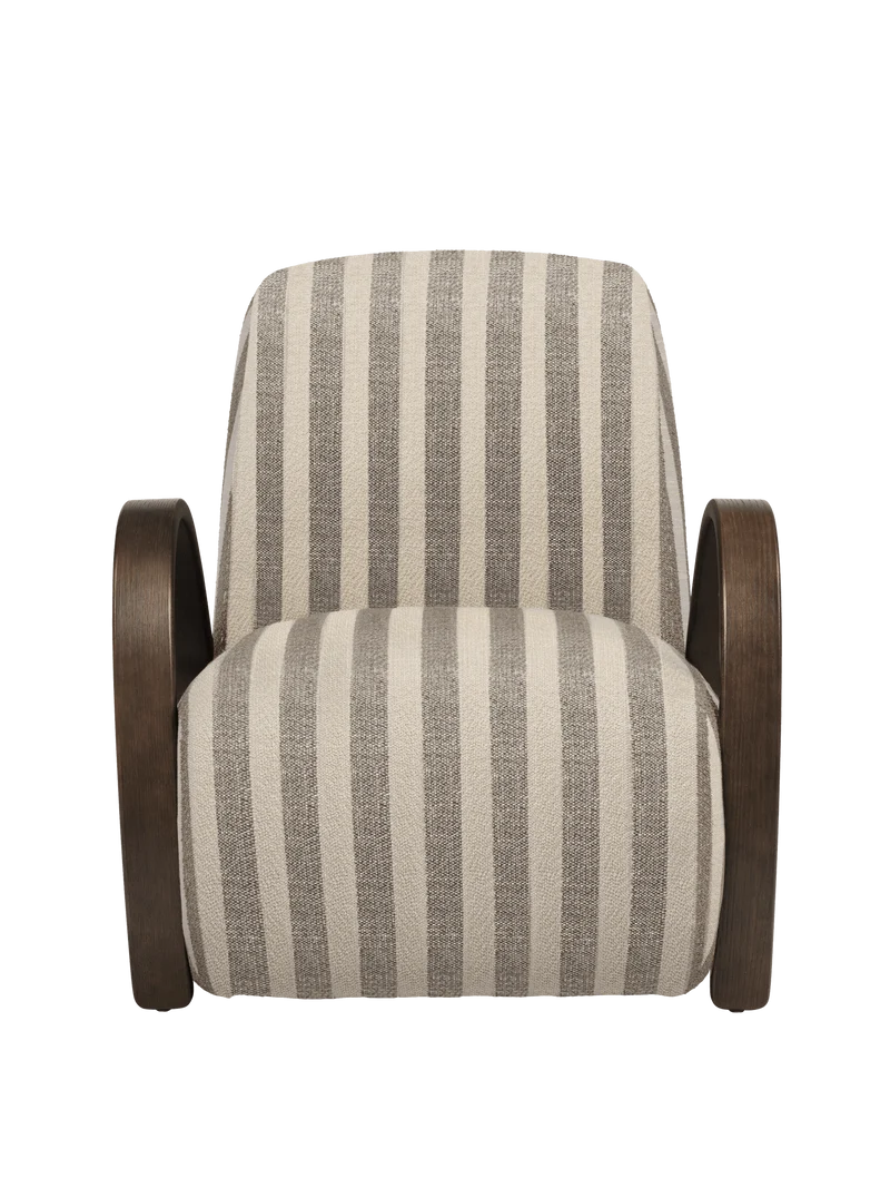 Buur Lounge Chair - Louisiana - Sand/Off-White
