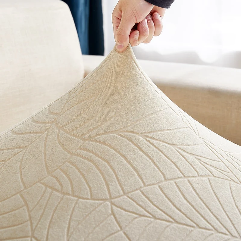 Housse Imperméable Beige pour coussin de Canapé