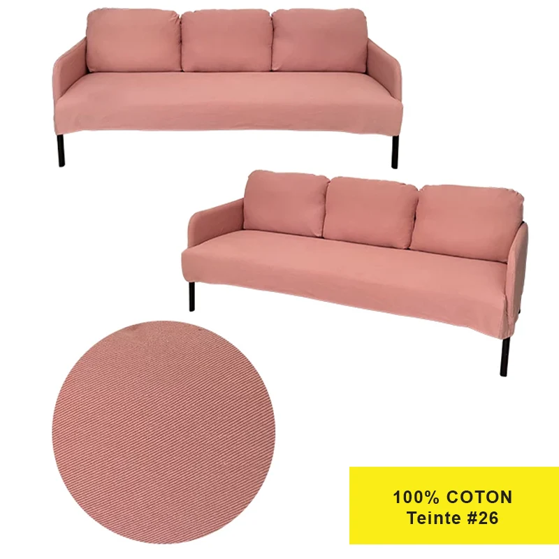 Housse pour canapé IKEA GLOSTAD 3 places personnalisable