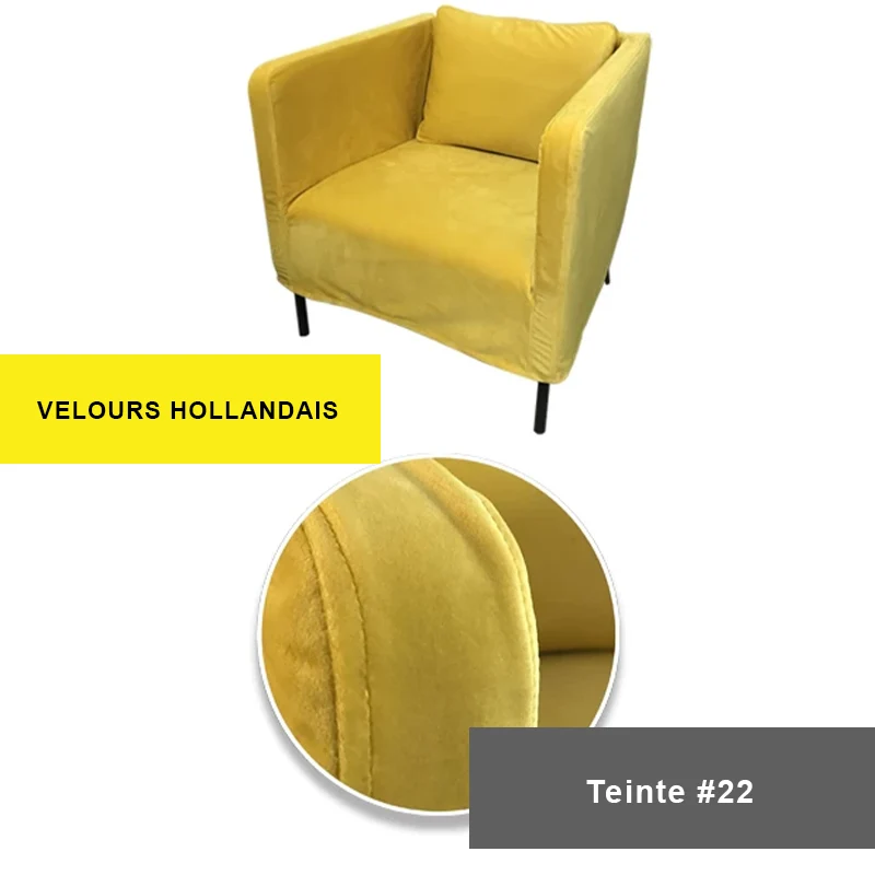 Housse prémium pour fauteuil IKEA EKERO personnalisable