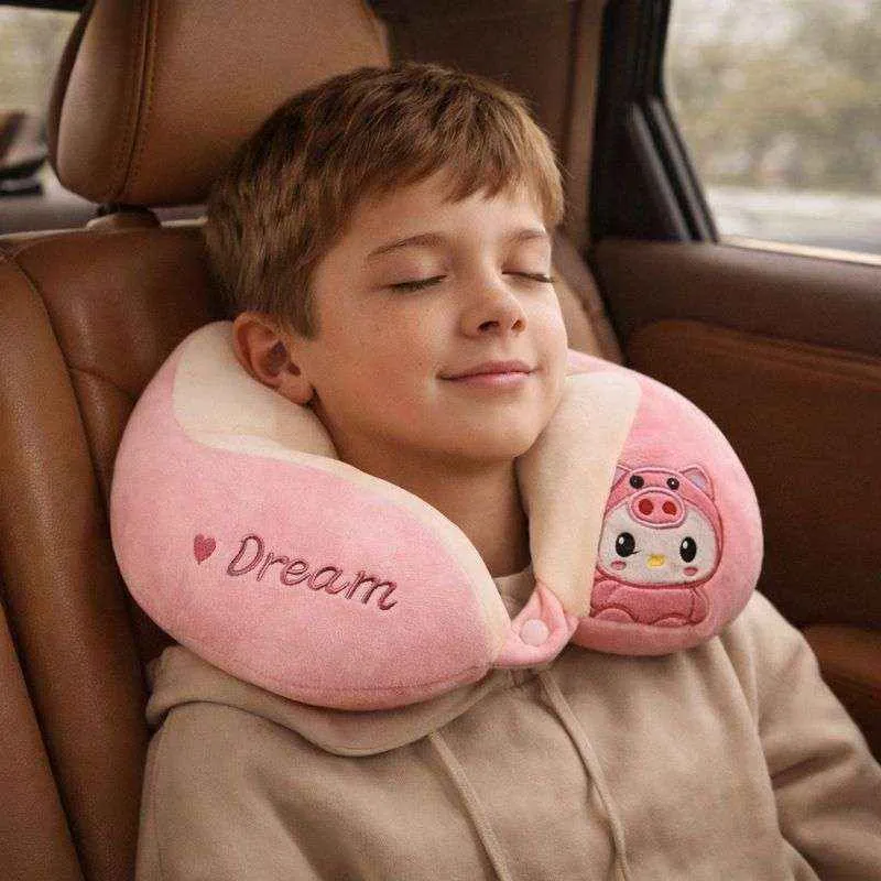 Coussin Avion Enfant rose !