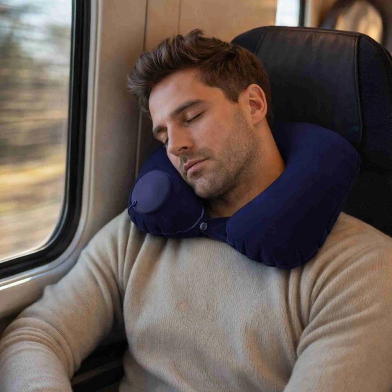 Coussin Avion Gonflable Facile marine !