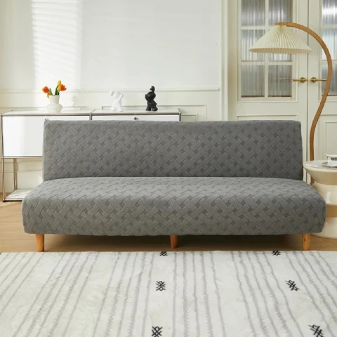 Housse de clic clac en jacquard - gris