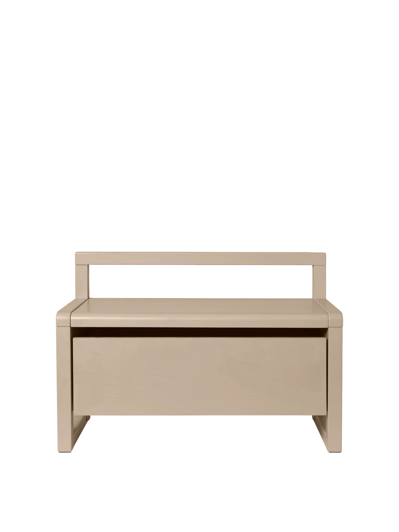 Little Architect Storage Bench - Cashmere