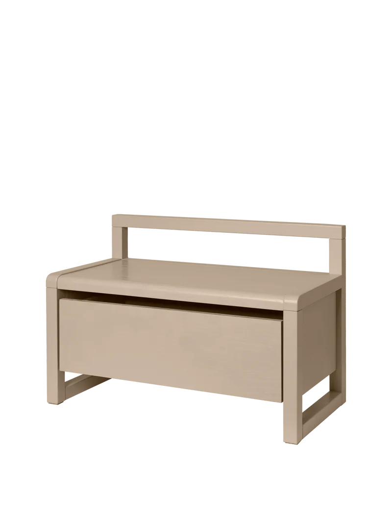 Little Architect Storage Bench - Cashmere