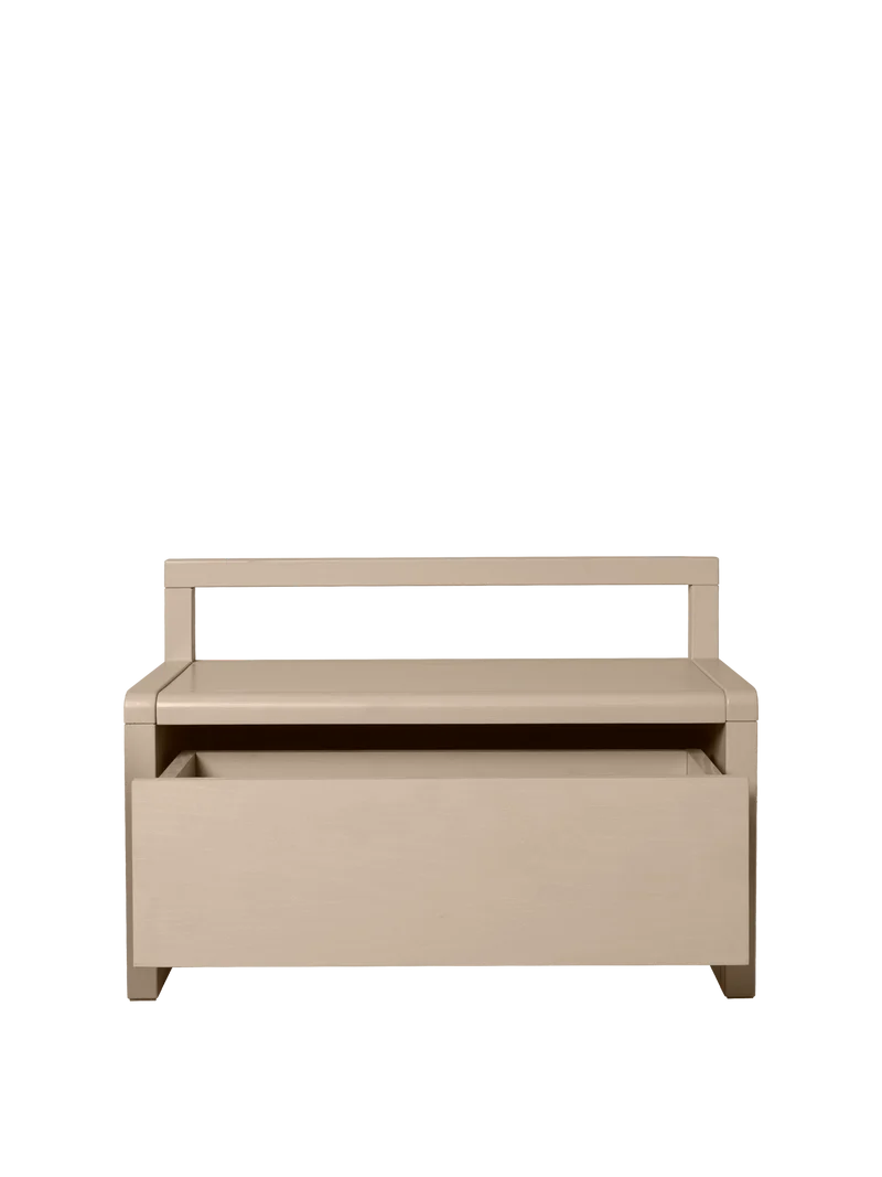 Little Architect Storage Bench - Cashmere