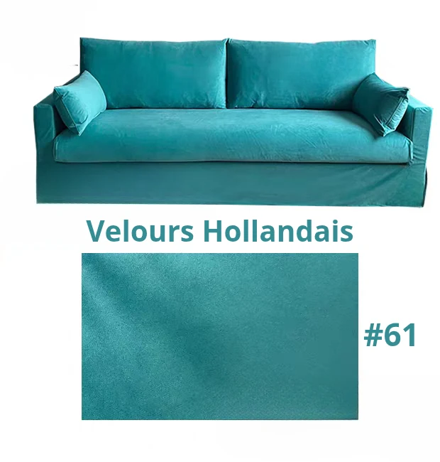 Housse pour canapé IKEA HYLTARP 2 places personnalisable - Longueur 182cm
