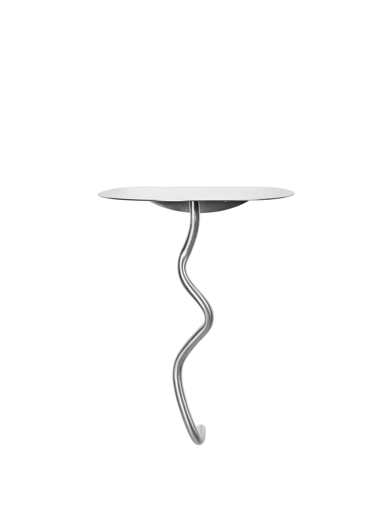 Curvature Wall Table - Stainless Steel