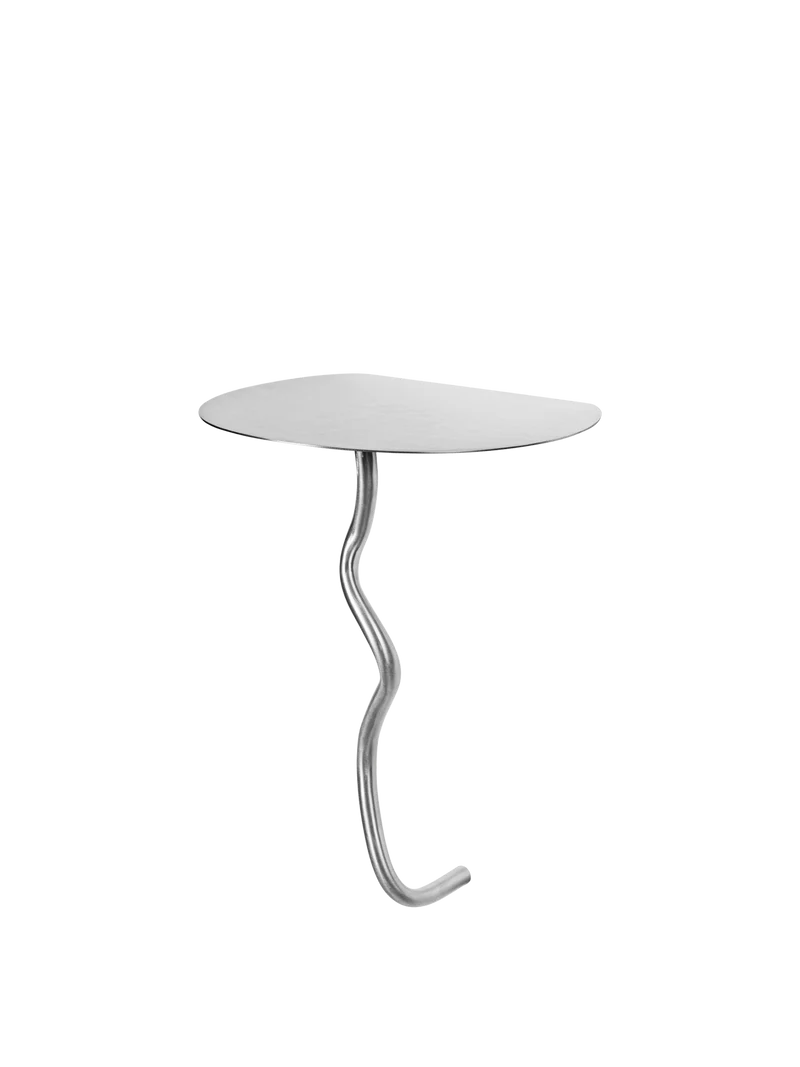 Curvature Wall Table - Stainless Steel