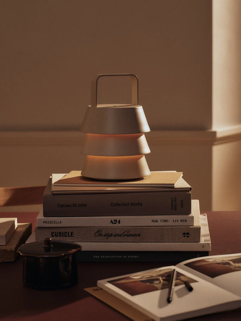 Luver Portable Lamp - Cashmere
