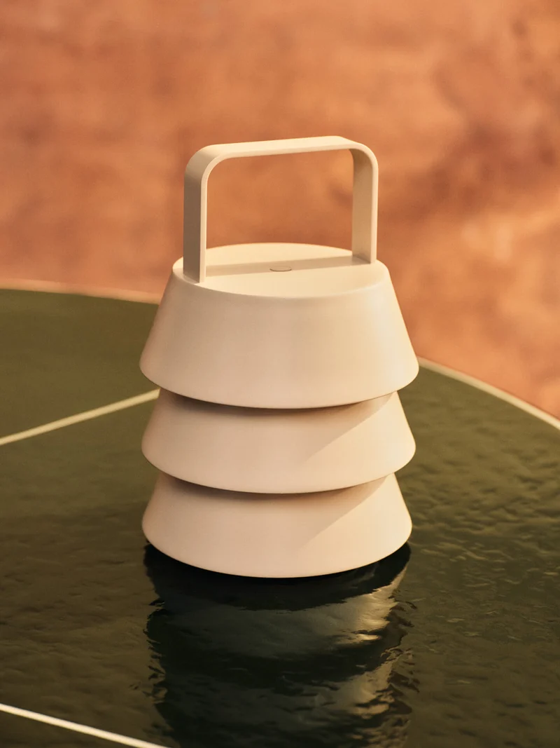 Luver Portable Lamp - Cashmere