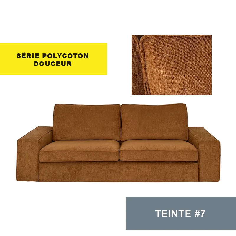 Housse pour canapé IKEA KIVIK 3 places personnalisable - Largeur 228cm