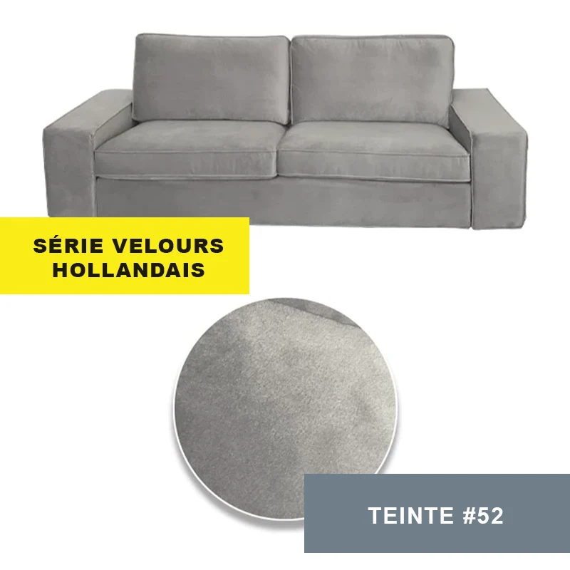 Housse pour canapé IKEA KIVIK 3 places personnalisable - Largeur 228cm