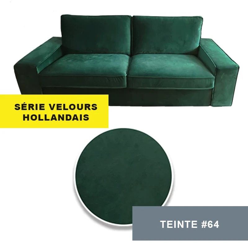 Housse pour canapé IKEA KIVIK 3 places personnalisable - Largeur 228cm