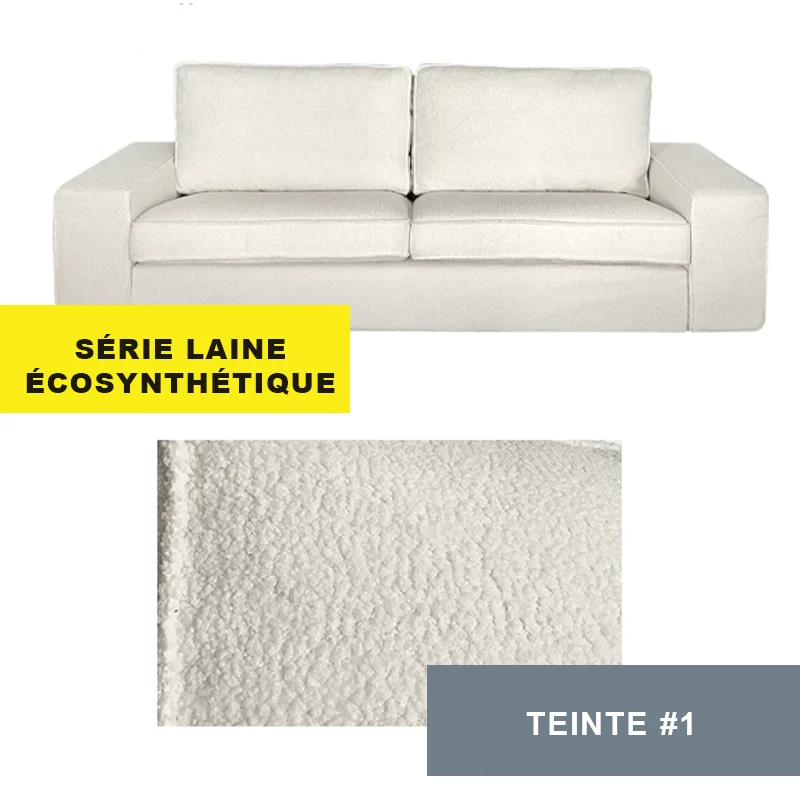 Housse pour canapé IKEA KIVIK 3 places personnalisable - Largeur 228cm
