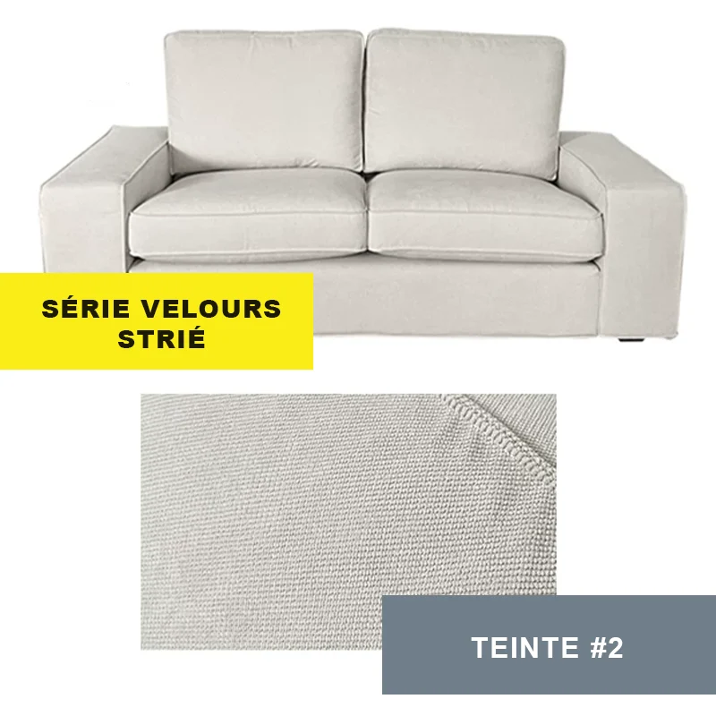 Housse pour canapé IKEA KIVIK 3 places personnalisable - Largeur 228cm
