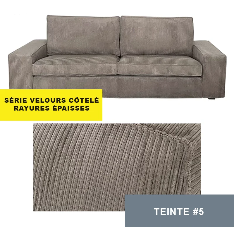 Housse pour canapé IKEA KIVIK 3 places personnalisable - Largeur 228cm