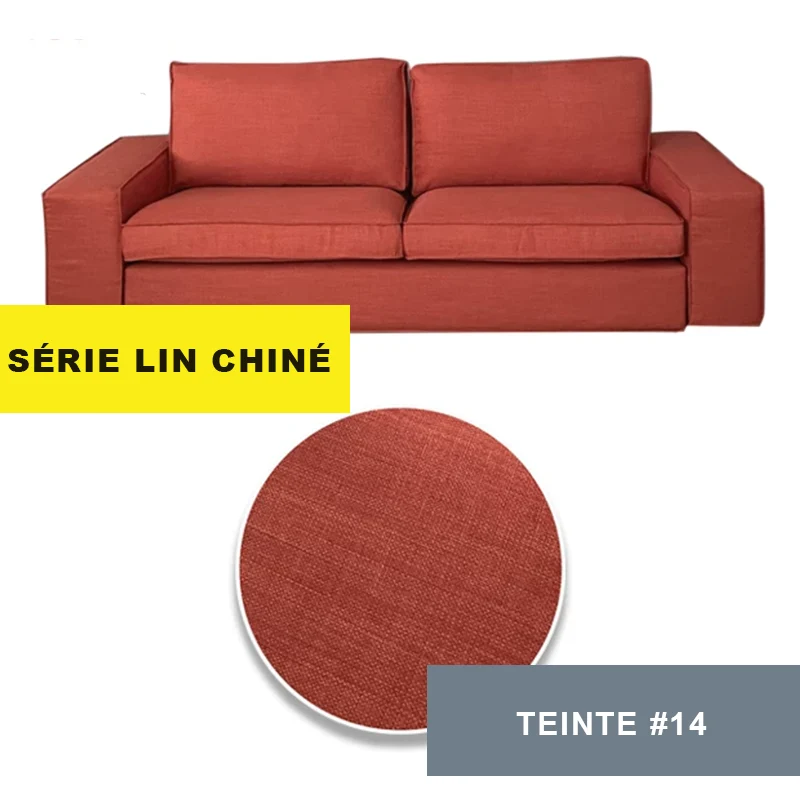 Housse pour canapé IKEA KIVIK 3 places personnalisable - Largeur 228cm