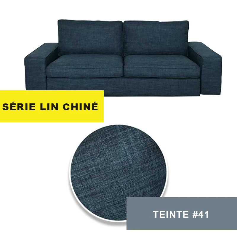 Housse pour canapé IKEA KIVIK 3 places personnalisable - Largeur 228cm