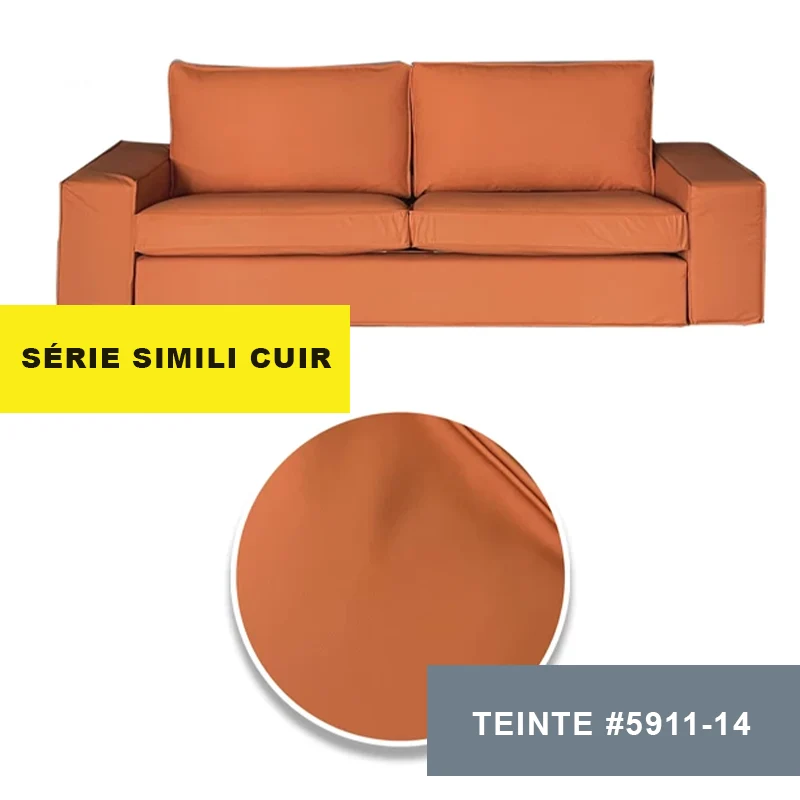 Housse pour canapé IKEA KIVIK 3 places personnalisable - Largeur 228cm