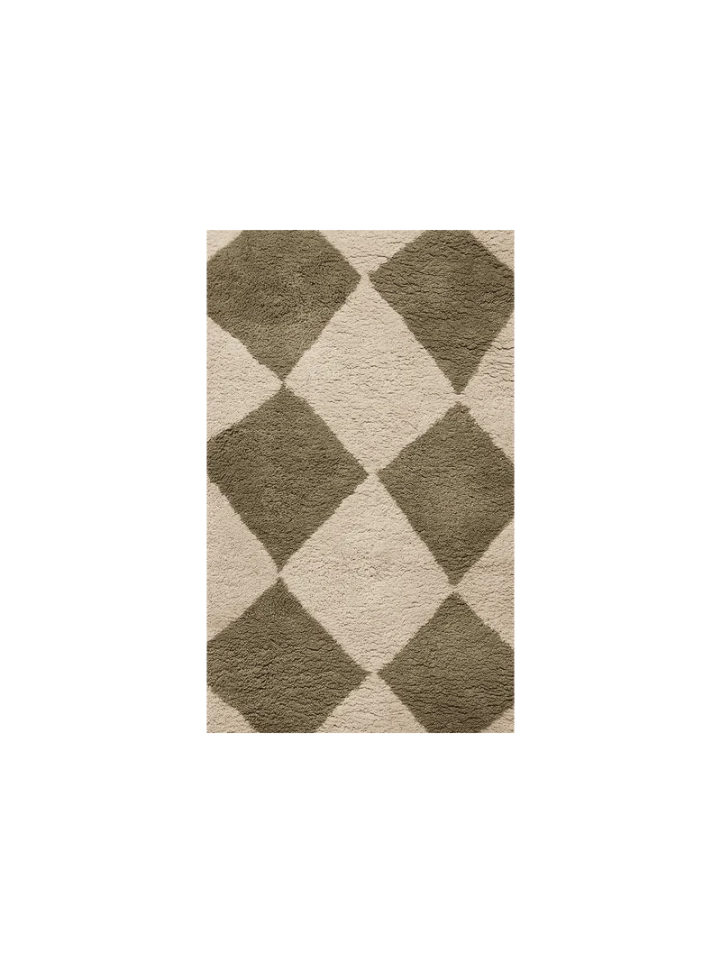 Rug Sample - Tilt - Elm Green