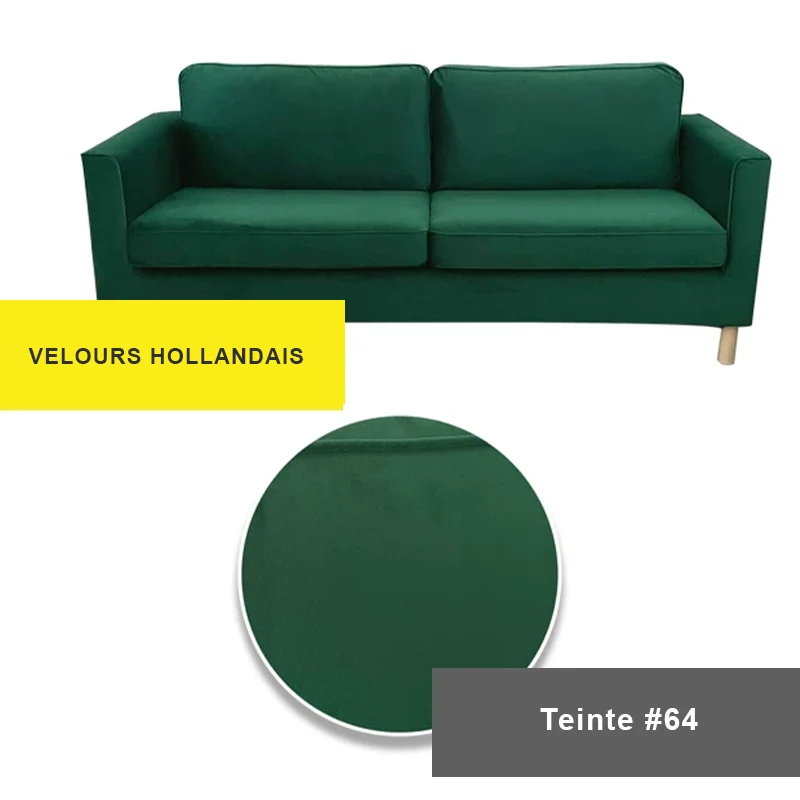 Housse pour canapé IKEA PARUP 3 places - Longueur 206cm