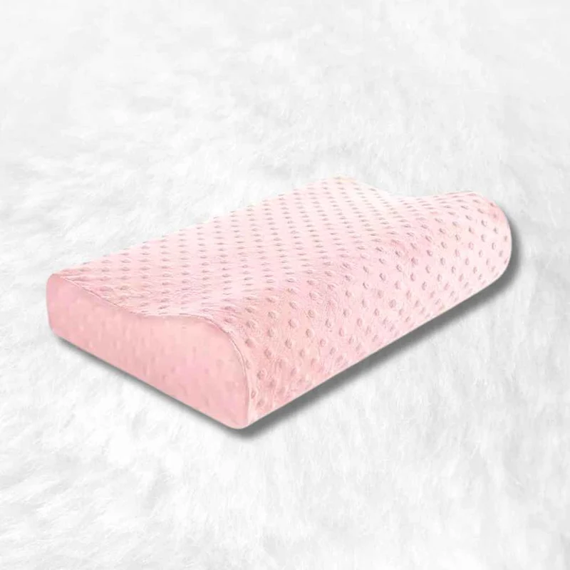 Coussin Cervical pour Dormir rose !