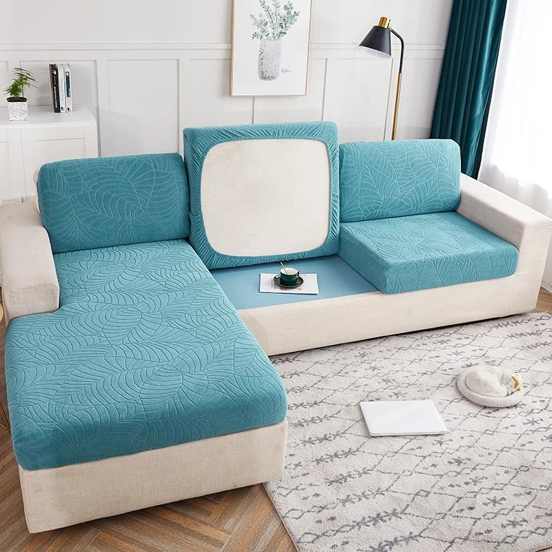 Housse Imperméable Bleu Ciel pour coussin de Canapé