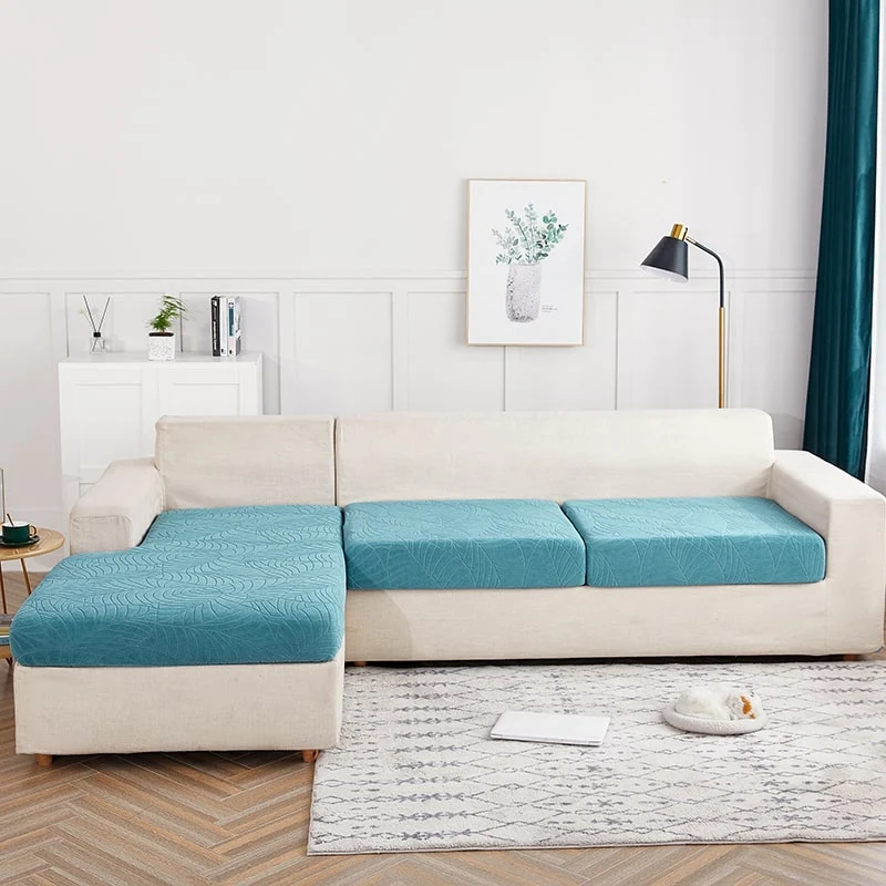 Housse Imperméable Bleu Ciel pour coussin de Canapé