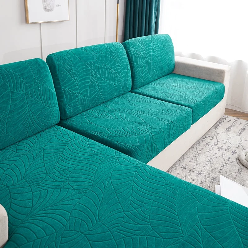 Housse Imperméable Bleu Canard pour coussin de Canapé