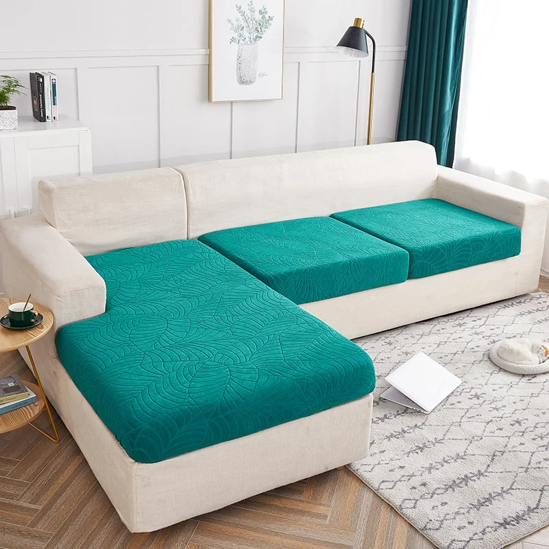 Housse Imperméable Bleu Canard pour coussin de Canapé
