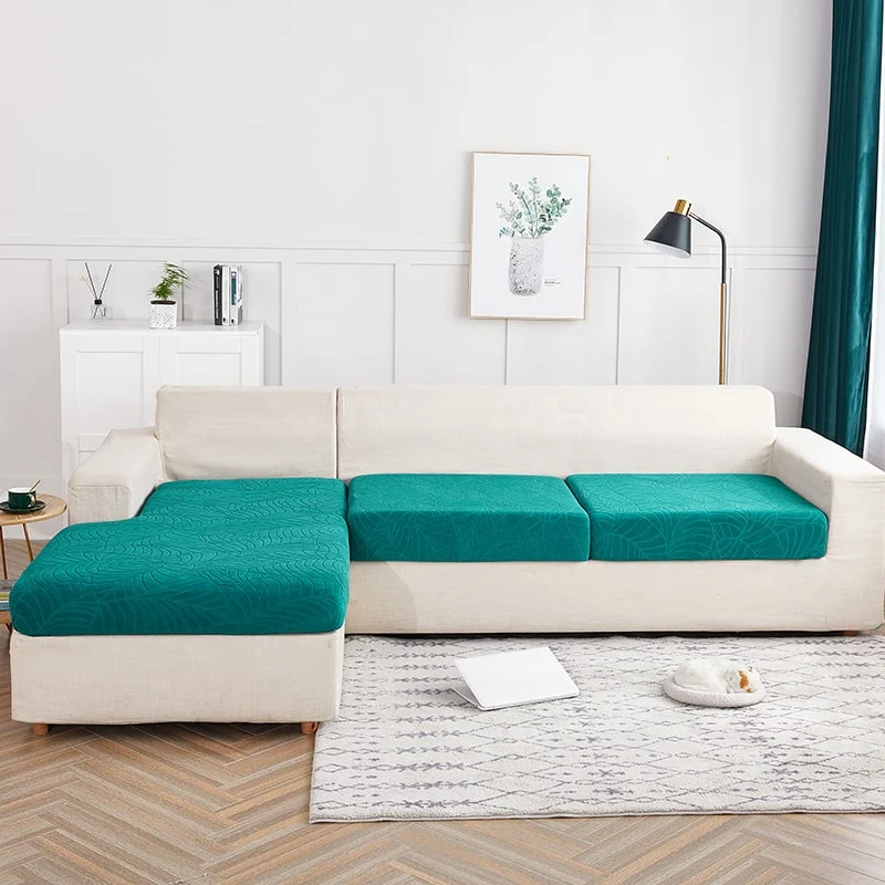 Housse Imperméable Bleu Canard pour coussin de Canapé