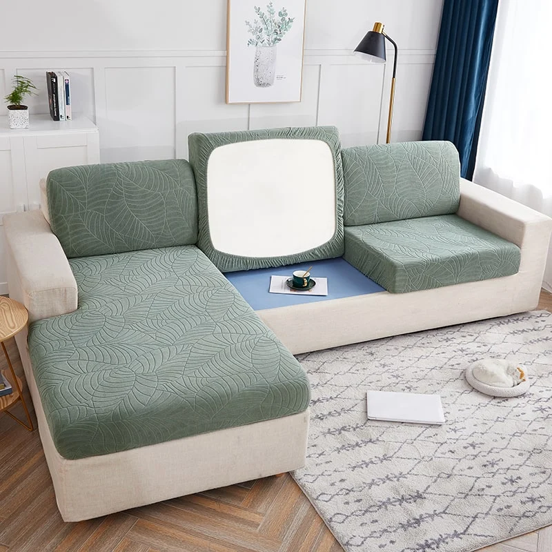 Housse Imperméable Vert d'eau pour coussin de Canapé
